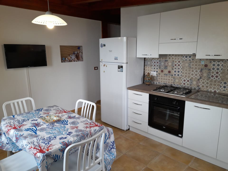 Cucina e sala da pranzo interna