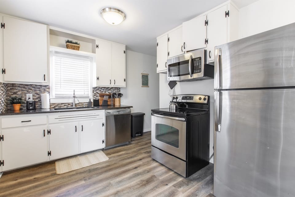 Stainless steel appliances
