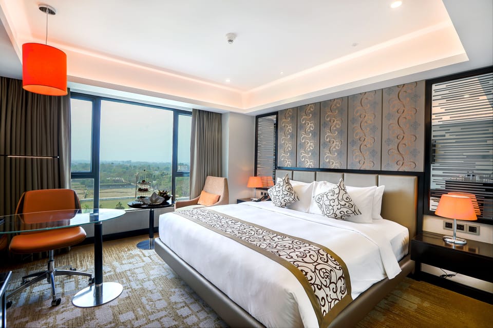 Minibar (some free items), in-room safe, soundproofing