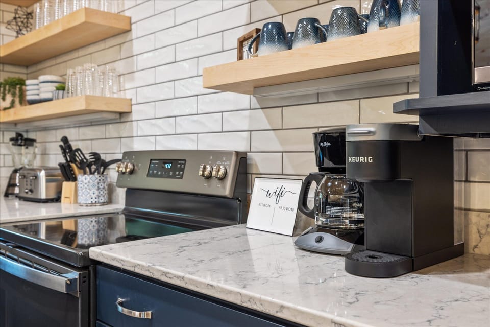 Fully Stocked Kitchen