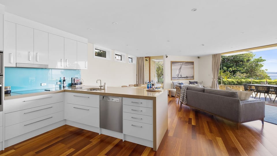 Kitchen to Living Area