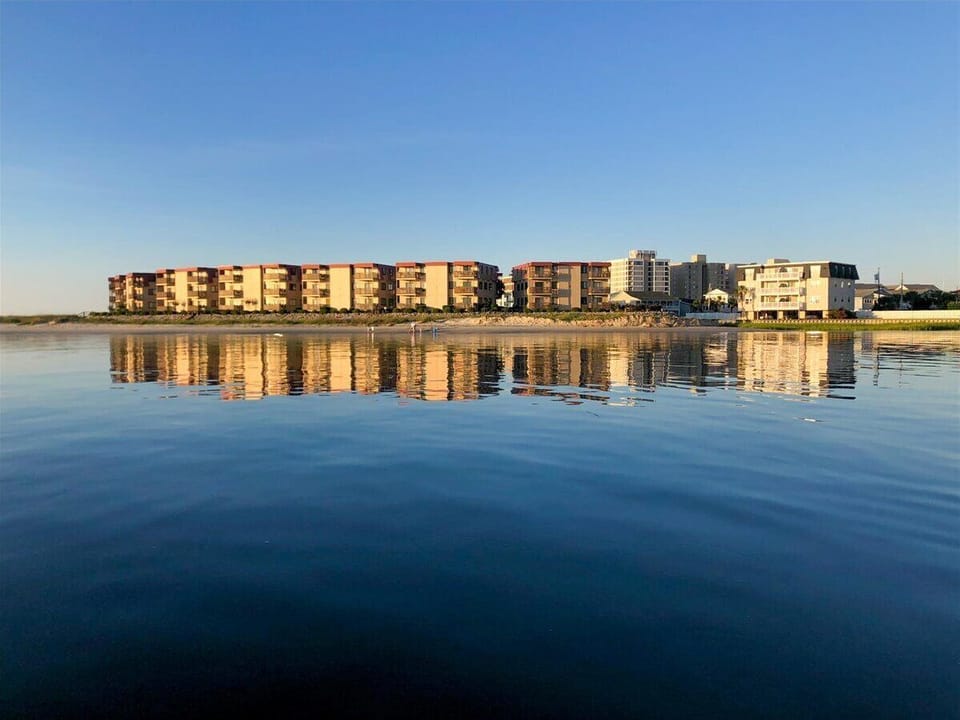 Complex view from the water