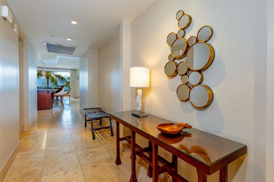 Nicely decorated hallway