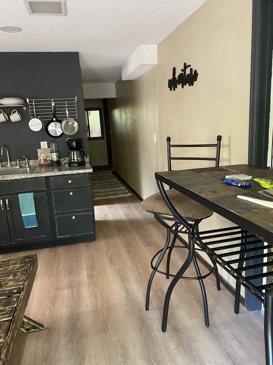 small studio with 2 bedrooms