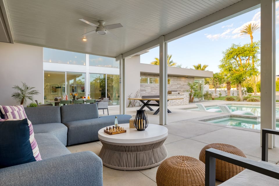 Outdoor living in style.
