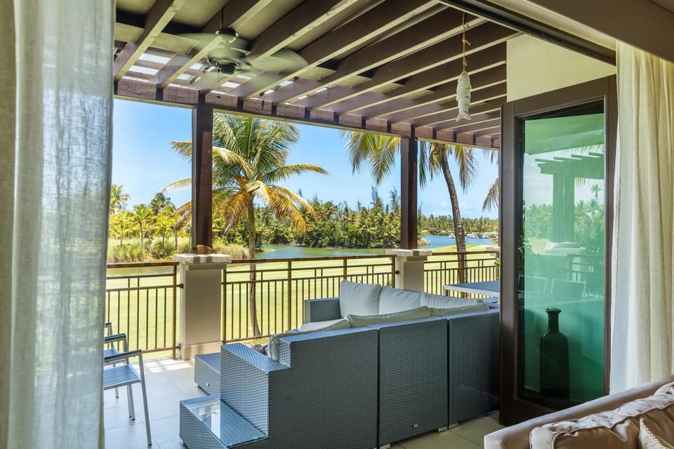 Terrace access from living room