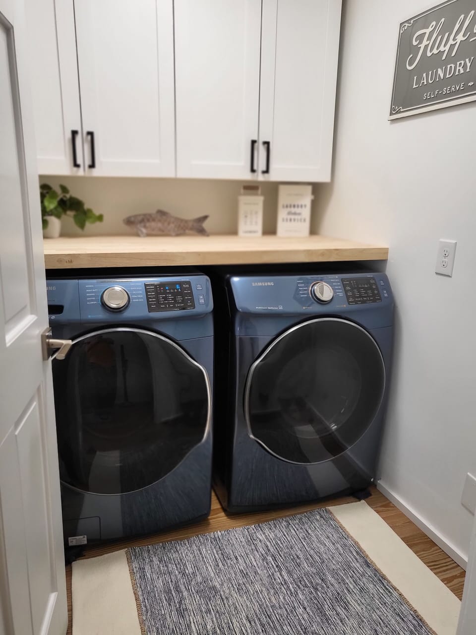 Laundry room.