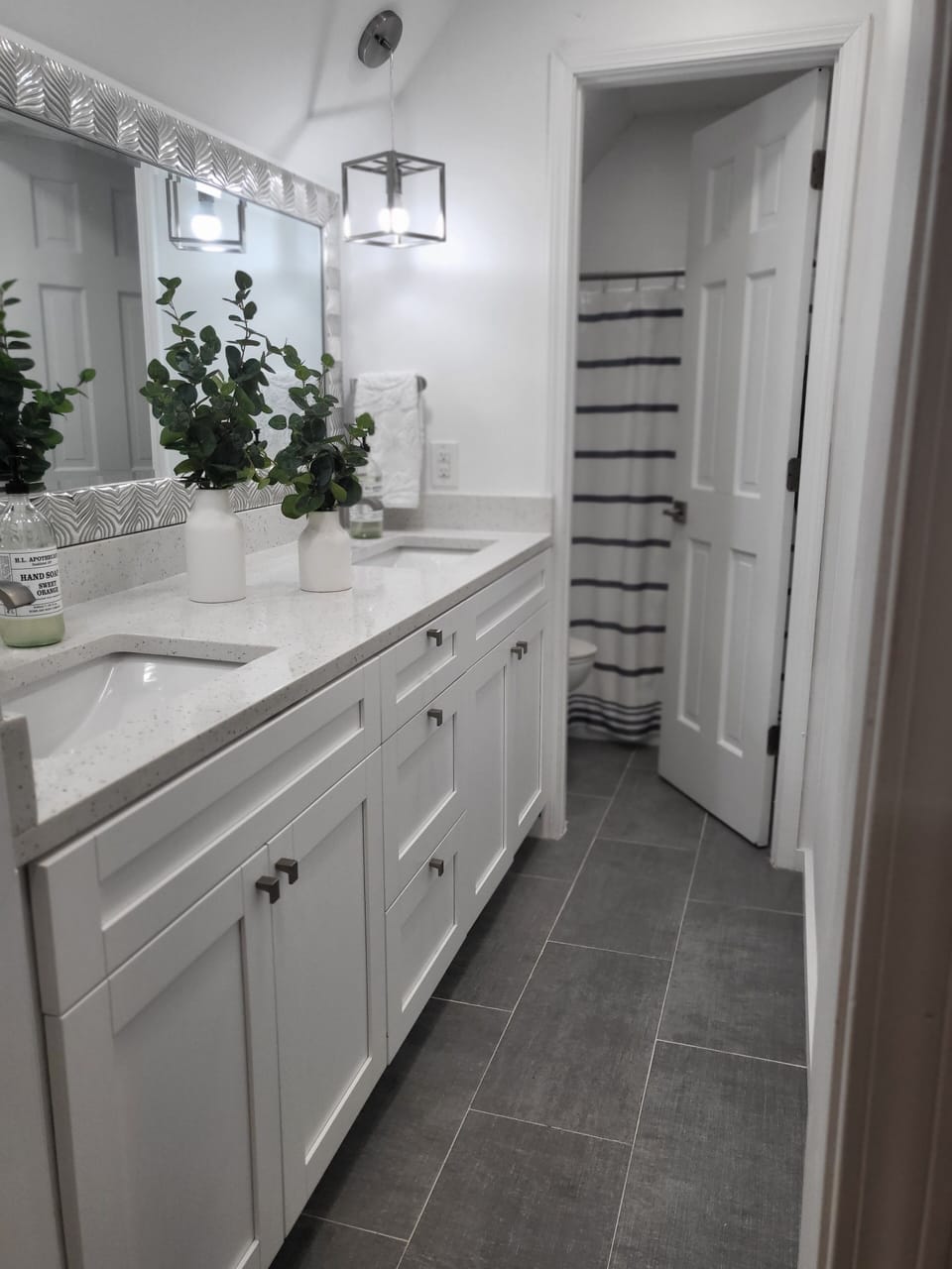Master bathroom. 