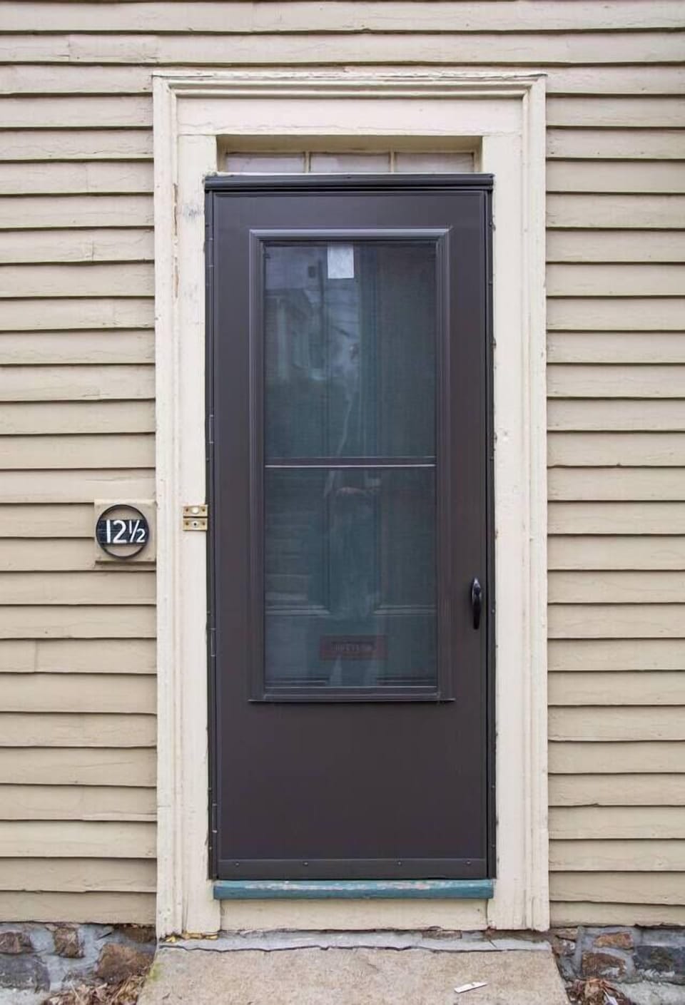 Front exterior door