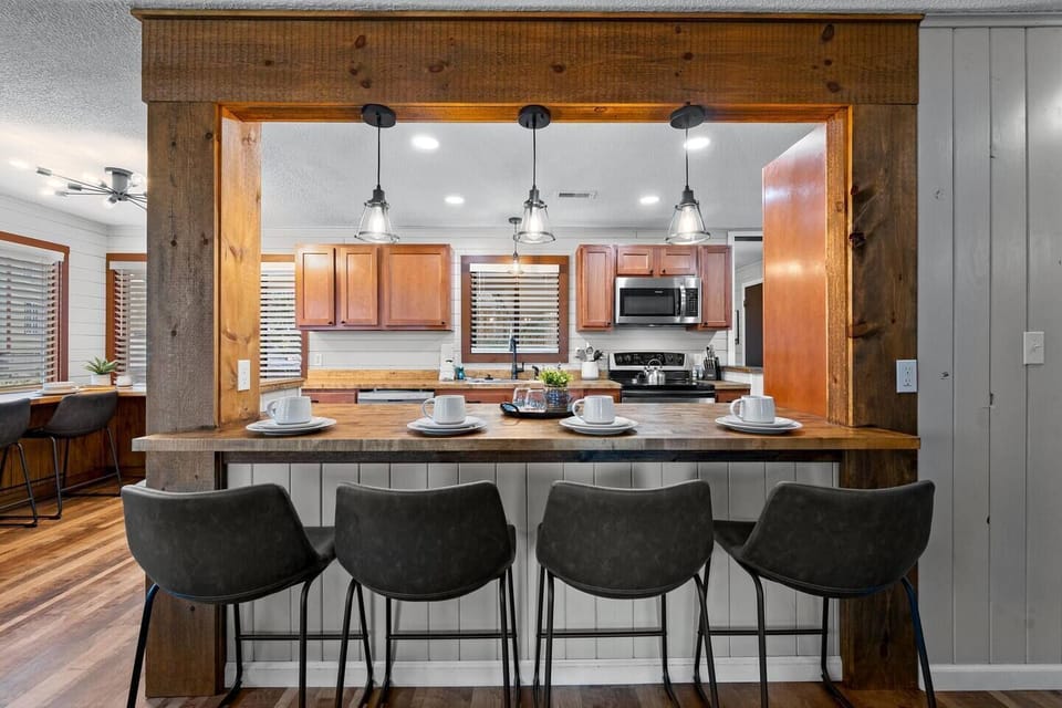 Upscale elegant lighting throughout the home illuminates with fresh bright light