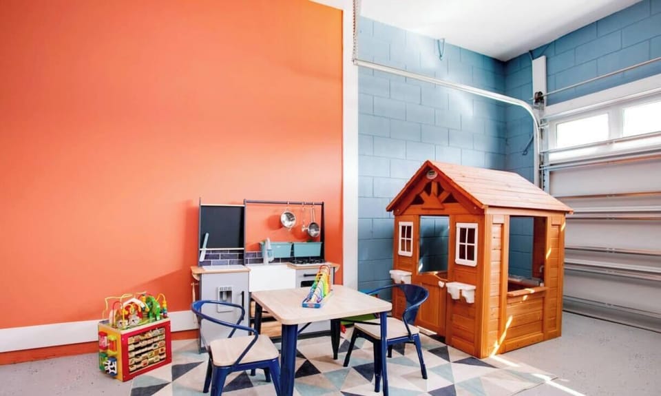There is also a space dedicated to the little ones in our game room!