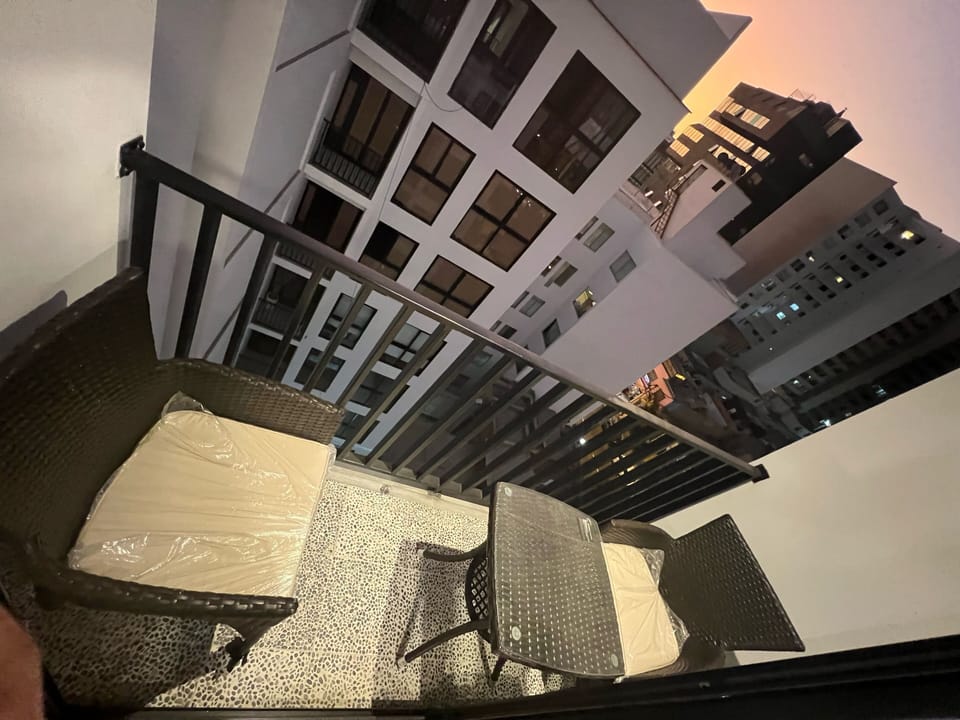 Balcony on first floor