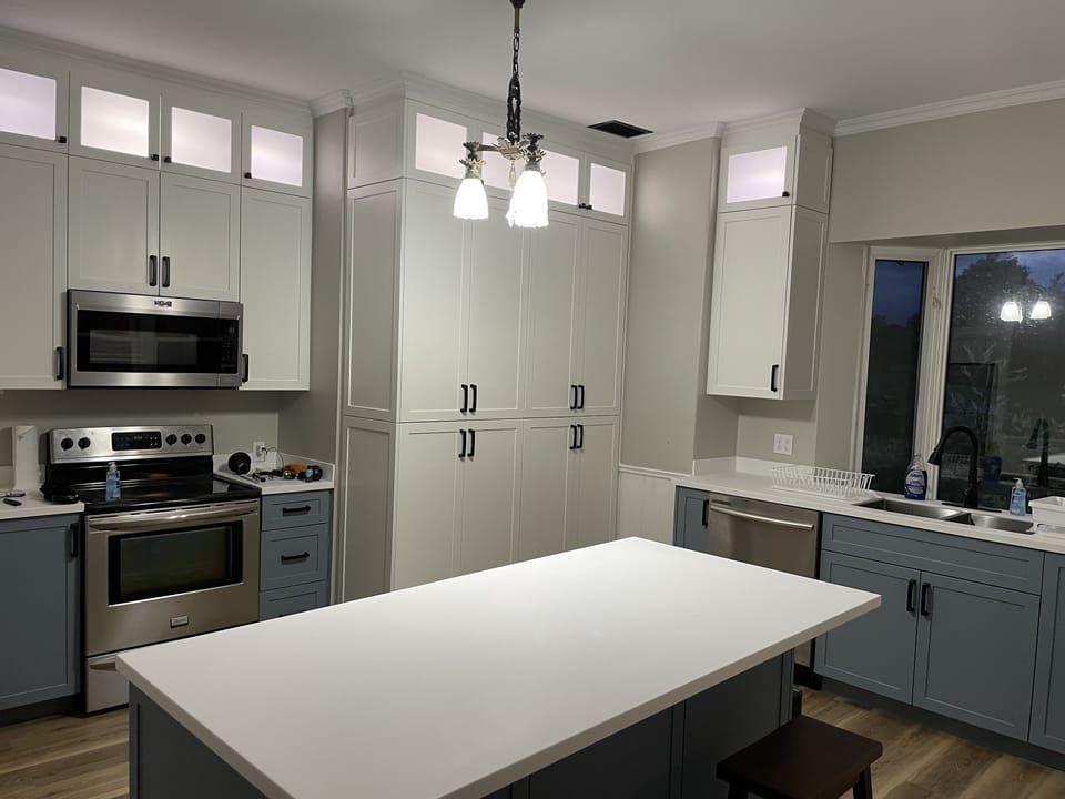 Newly renovated kitchen