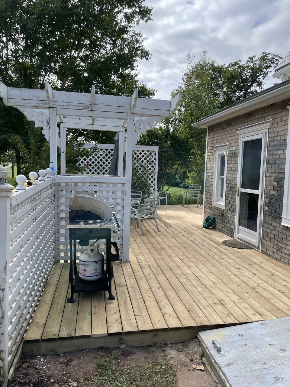 New deck Sept of 2022 