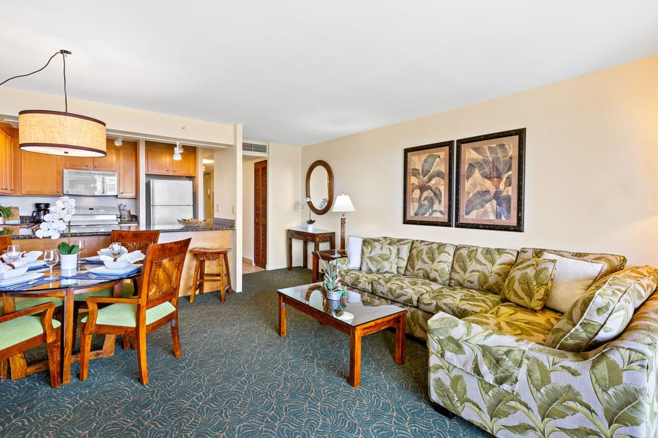 Hawaiian inspired decor and furnishings