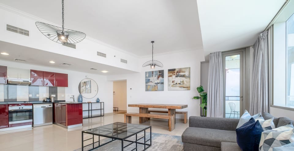 Deluxe Apartment | Living area | 55-cm Smart TV with cable channels, TV