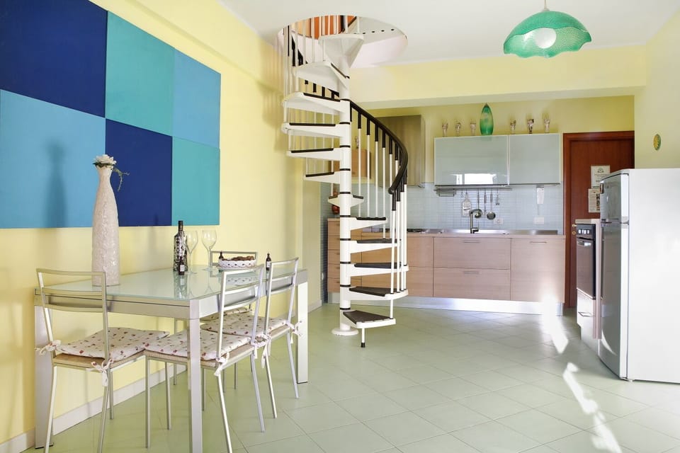 Apartment | Private kitchen | Fridge, oven, stovetop, electric kettle