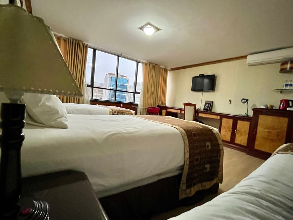 Triple Room | In-room safe, individually furnished, desk, laptop workspace
