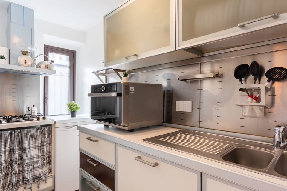 Apartment | Private kitchen | Full-size fridge, microwave, stovetop, dishwasher