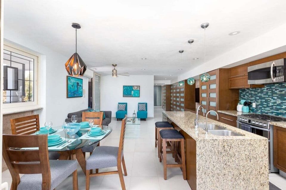 Dining Living Area from Terrace Doors