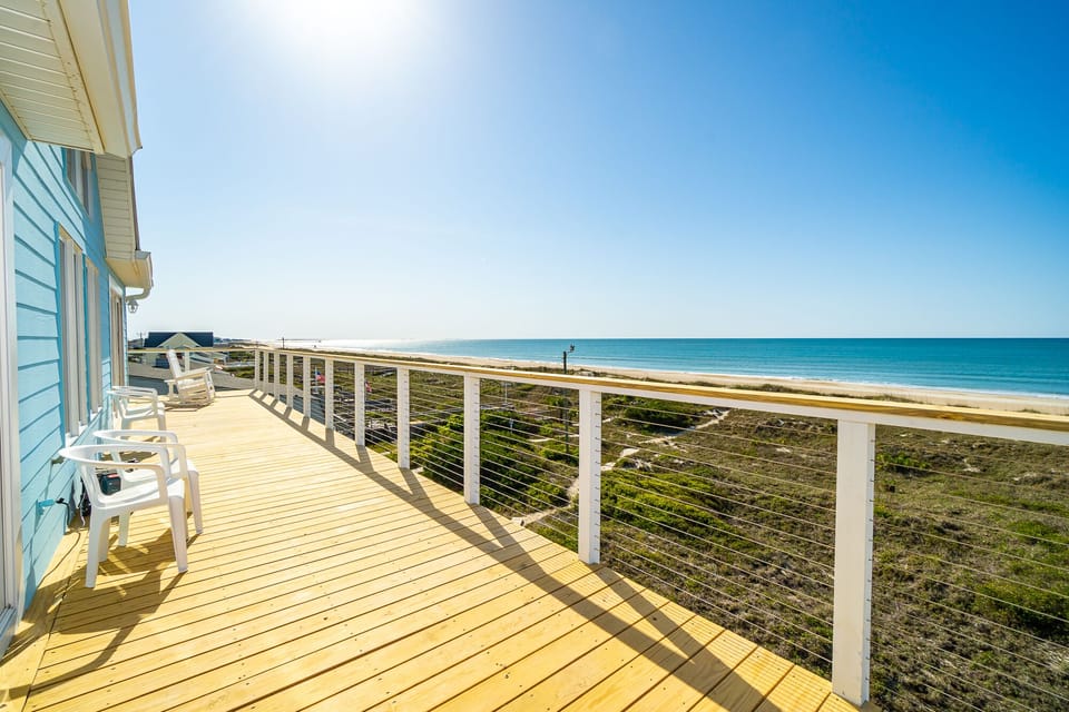 3rd Floor Balcony off bedrooms offers magnificent views