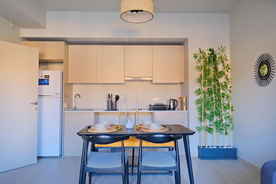 Standard Apartment, 2 Bedrooms | Private kitchen | Full-size fridge, oven, stovetop, dishwasher