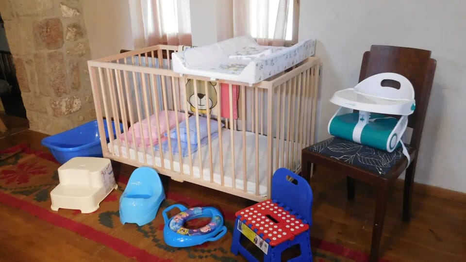 A complete set for baby care is available