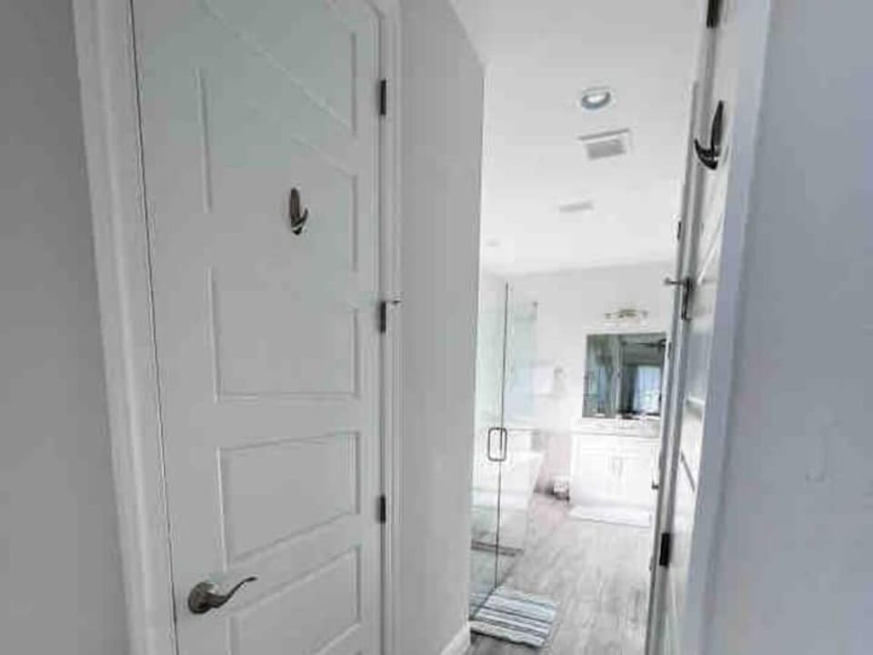 walk in closet in master