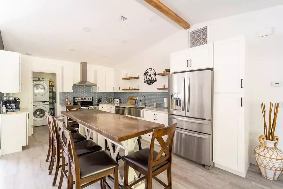 The kitchen is a gathering marvel!