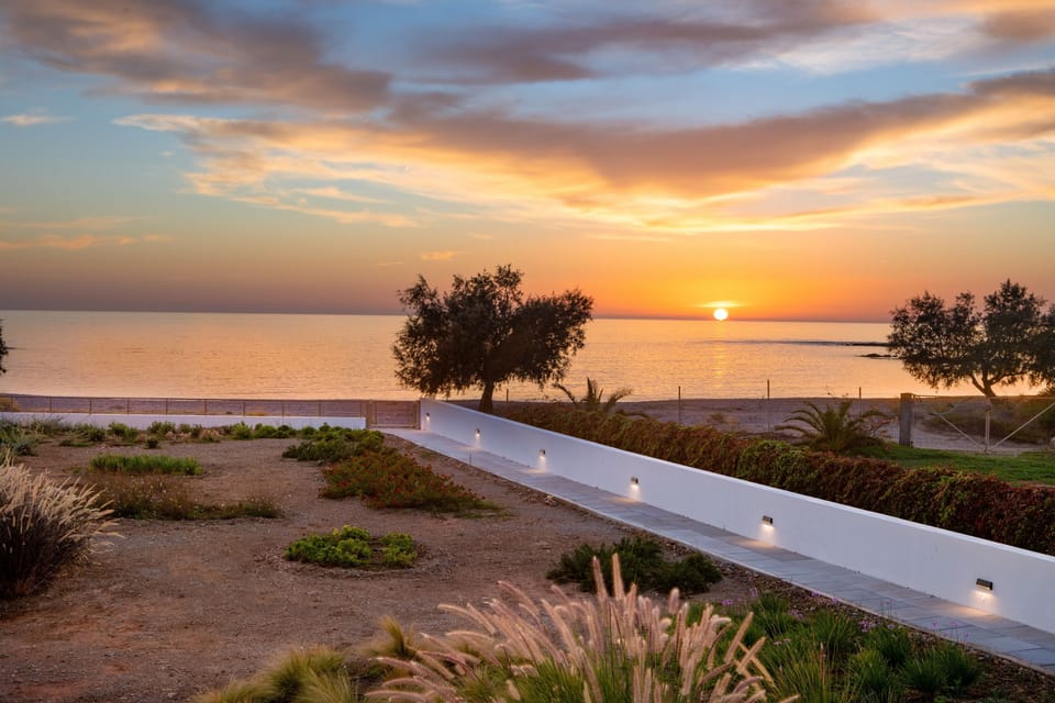 Enjoy sunset views from the villa!
