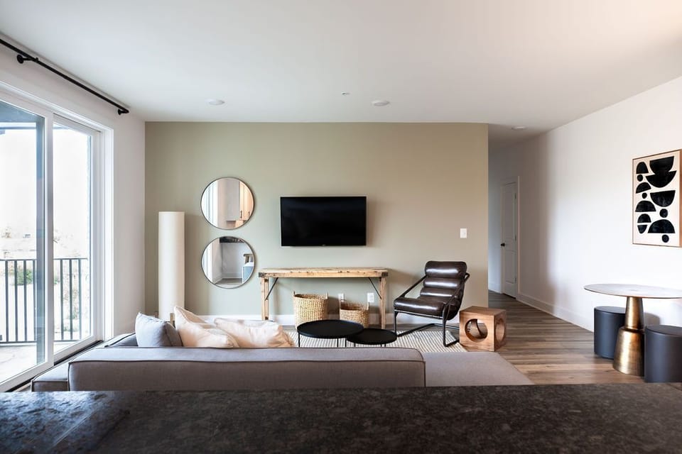 Living Area from Kitchen