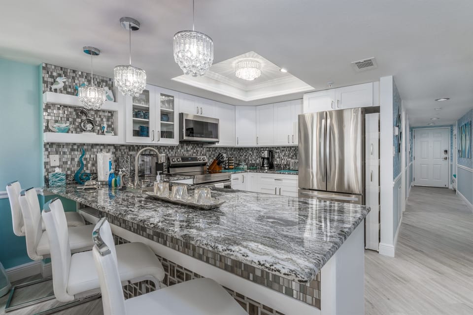 Fully equipped kitchen