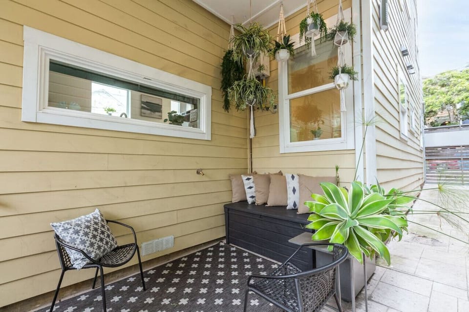 Outdoor Covered Seating Area