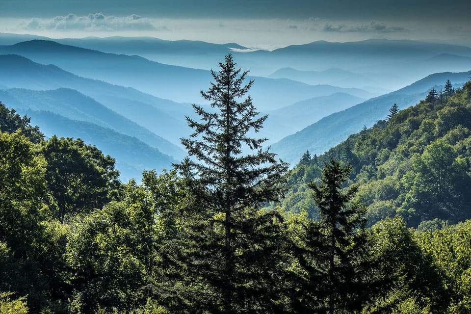 Explore the Great Smoky Mountains National Park & take in the magnificent views!