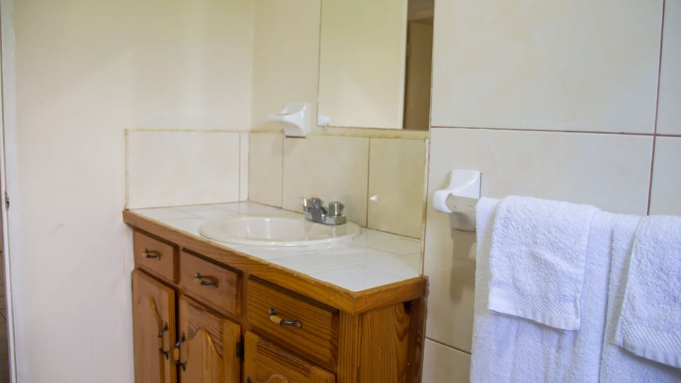 Shower, towels