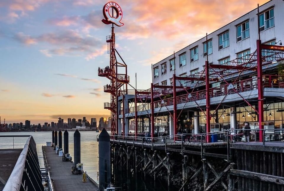 Lonsdale Quay, 8 minute drive