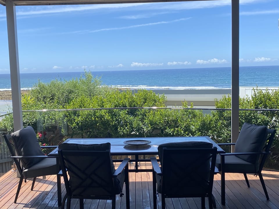 Vast ocean views from the property