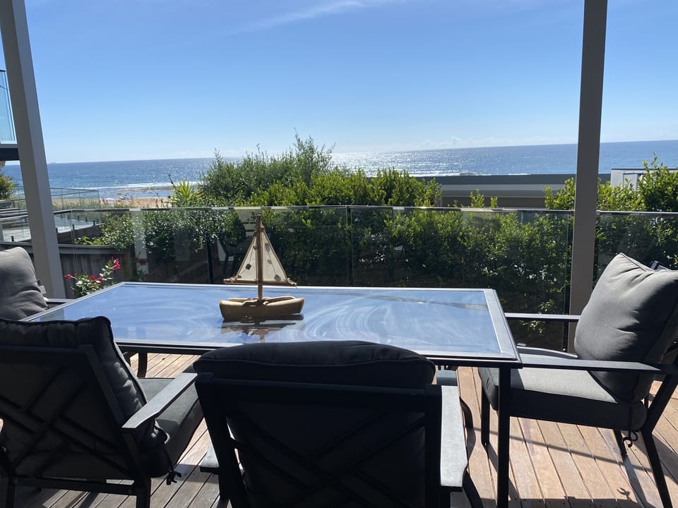 Vast ocean views from the property 