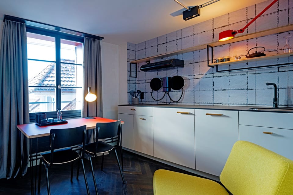 Design Double Room, Kitchenette | Private kitchen