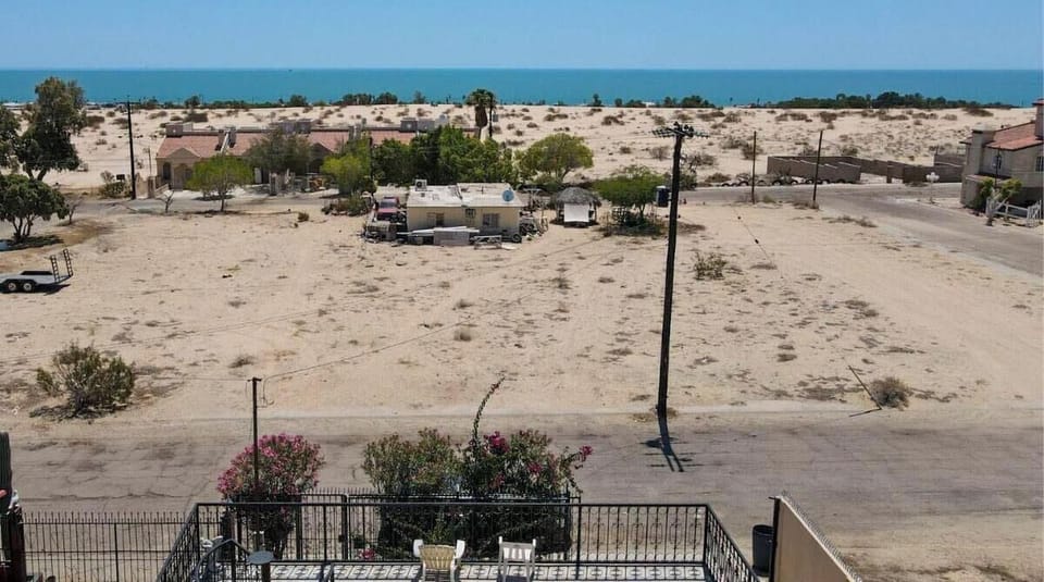 Wake up to the Sea of Cortez right outside your window at this San Felipe Baja Mexico vacation rental.