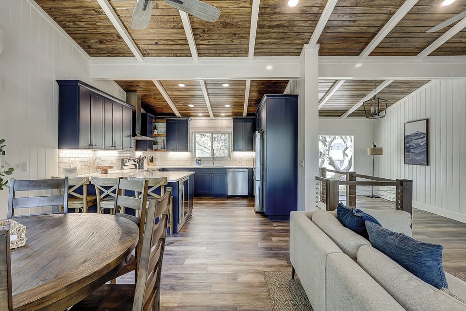 Open floor plan living