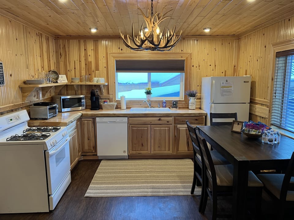 2 Bedroom Family Suite at Bellamy's Haus | Private kitchenette | Coffee/tea maker, microwave, freezer, paper towels
