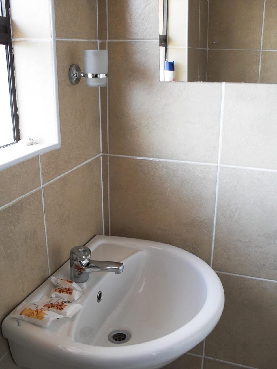 Shower, free toiletries, hair dryer (on request), towels