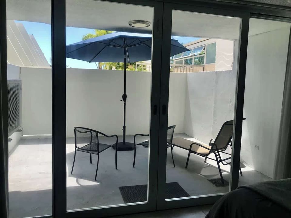 Private terrace to enjoy your breakfast coffee 