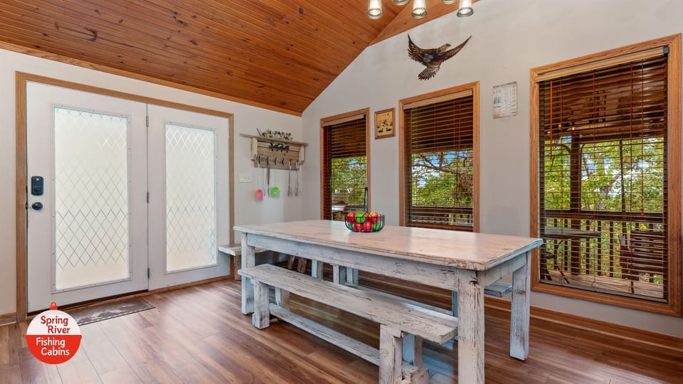 large dining table for dinners
