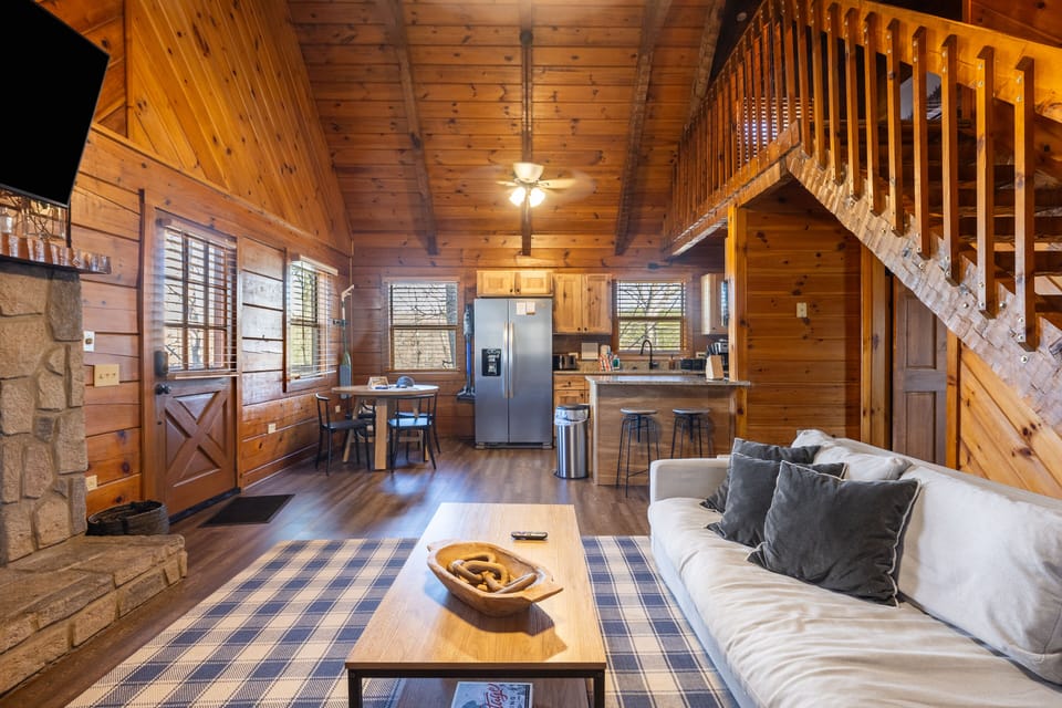 Open floor plan.