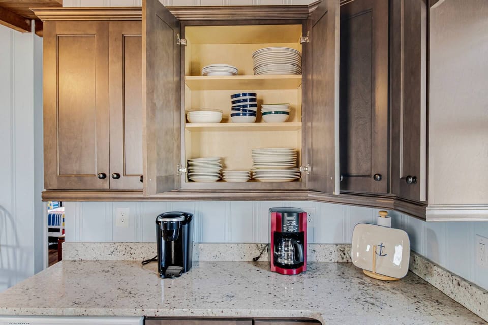 Well stocked kitchen with everything you will need to cook your favorite meals
