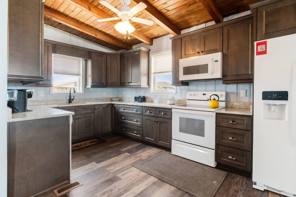 Large open kitchen