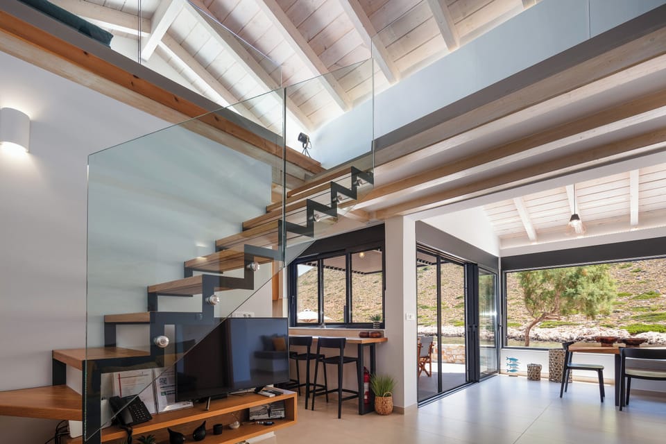 Steps that lead to your private attic retreat.