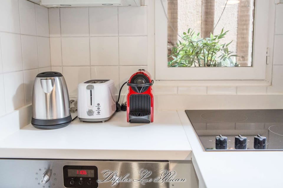 Duplex Le Pelican - Kitchen, equipment